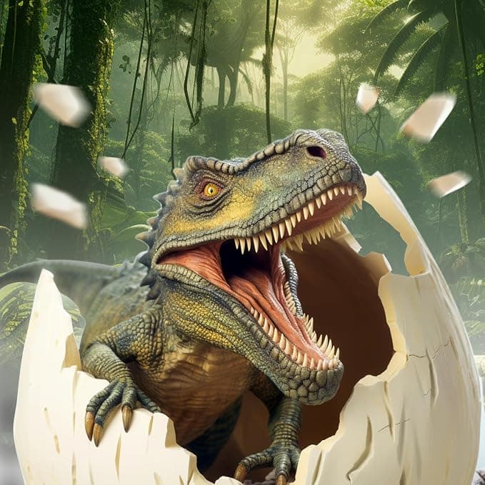 Kit de excavación de 12 huevos de dinosaurio para niños