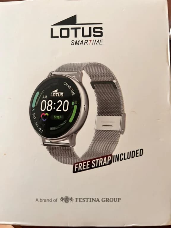 Smartwatch Lotus SmarTime S4 con doble correa