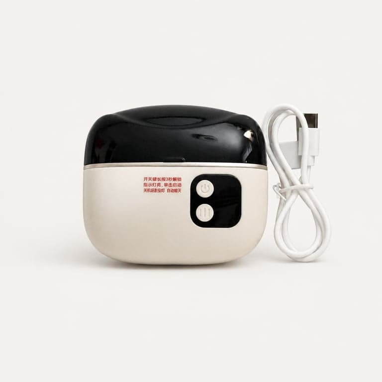 Cortauñas eléctrico automático con depósito y carga USB