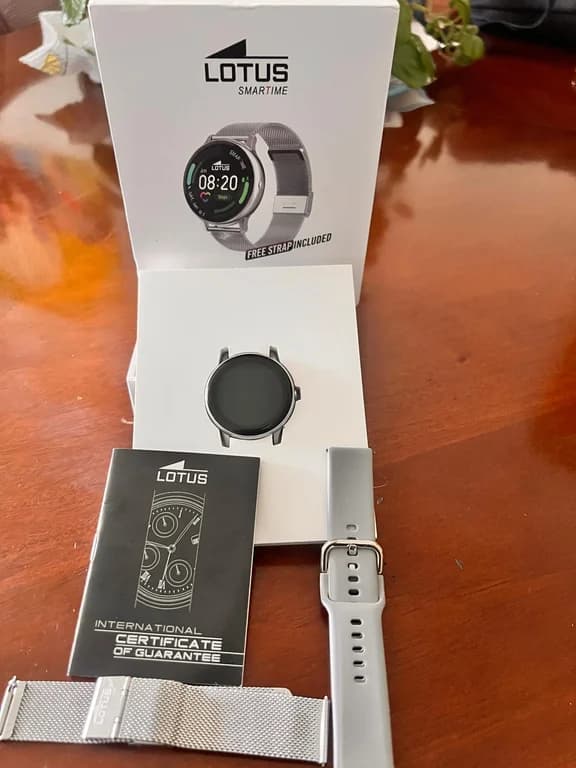 Smartwatch Lotus SmarTime S4 con doble correa