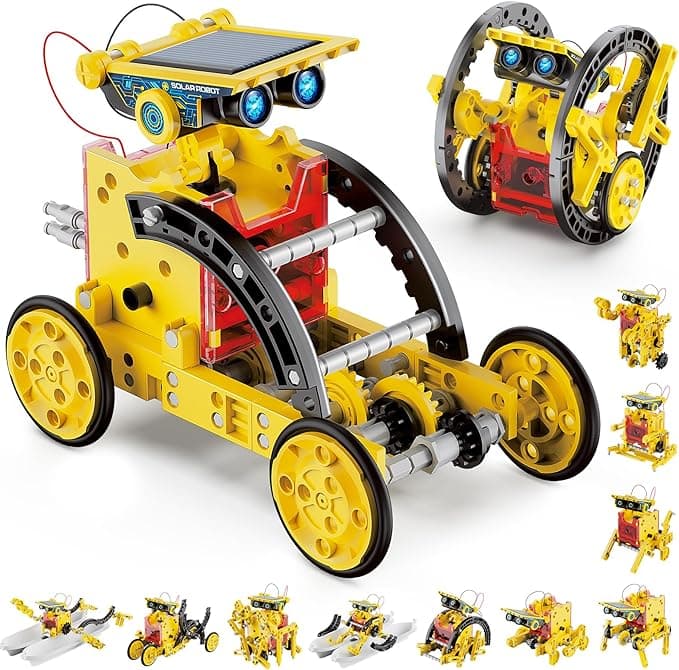 Kit de robótica solar Hot Bee 12 en 1